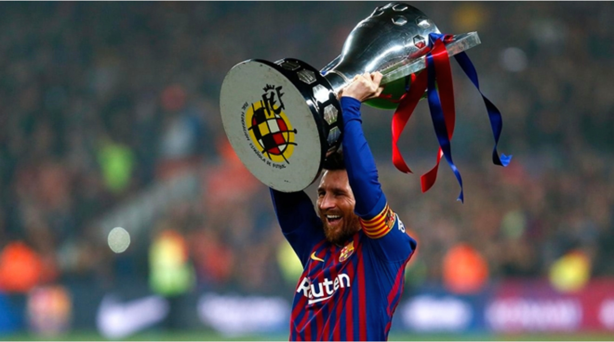 Tiền đạo Lionel Messi - Cầu thủ ghi được nhiều bàn thắng nhất tại đấu trường La Liga